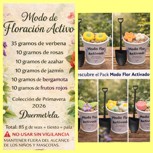 Modo flor activado